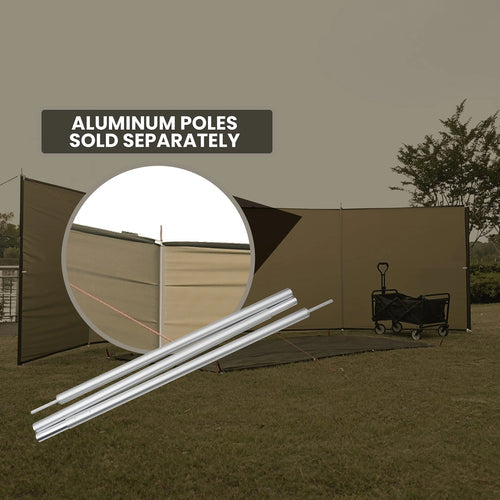 6M camping windscreeen/outdoor privacy wall