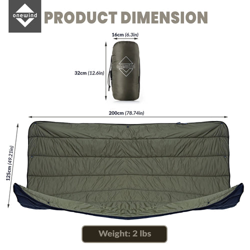 camping blanket OD green