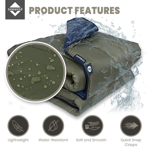 camping blanket OD green