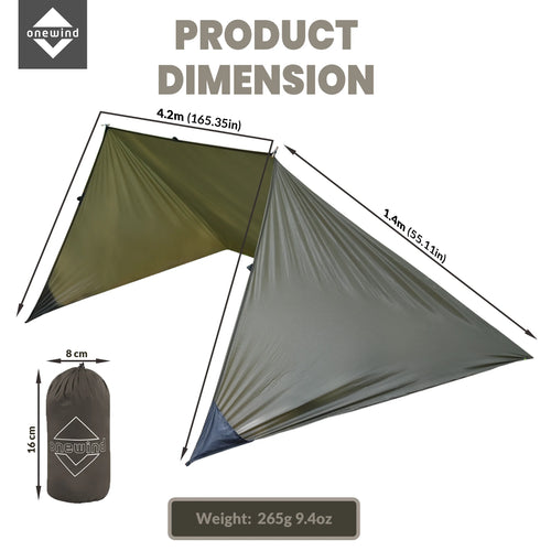 dyad lightweight survival shelter
