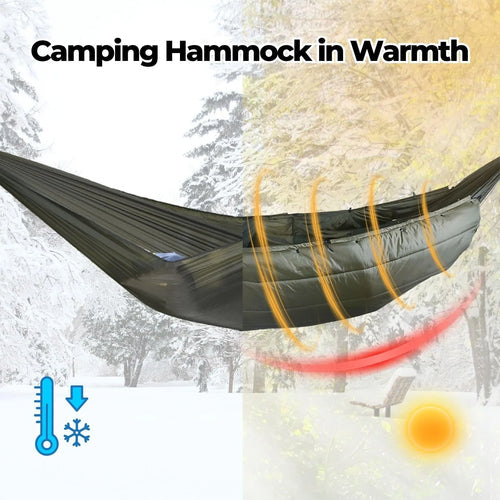 flare hammock underquilt OD green