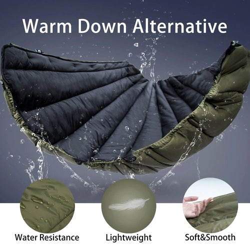 flare hammock underquilt and blanket combo OD green