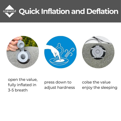 camping pillow: versa comfort dual fill