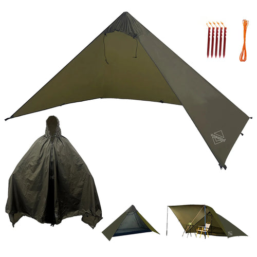 solitary ultralight cape shelter