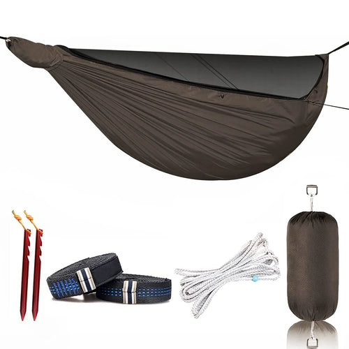 tempest 11' zipper camping hammock