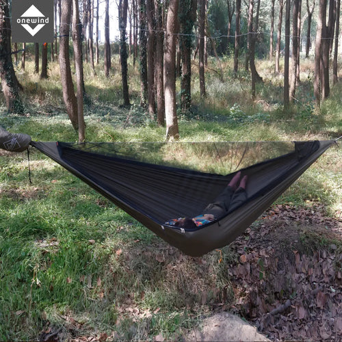 tempest 12' zipper camping hammock