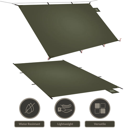 ultralight silnylon shelter footprint ground mat