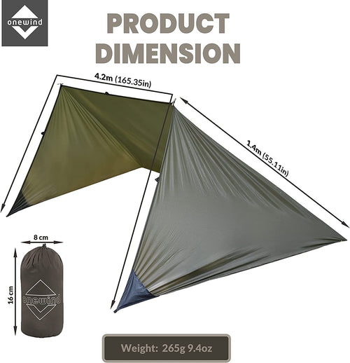 ultralight survival shelter set--modular tent