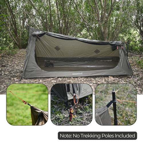 update ultralight solo vent bivy