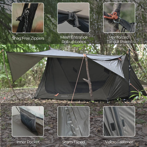 update ultralight solo vent bivy