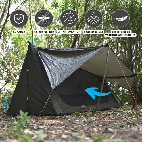 update ultralight solo vent bivy