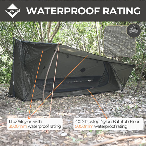 update ultralight solo vent bivy